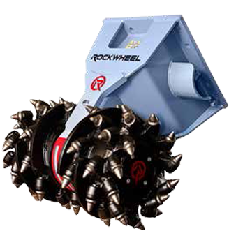 Rockwheel D10 / D15 / D20 / D30 ideal for excavators from 8 - to 38 t